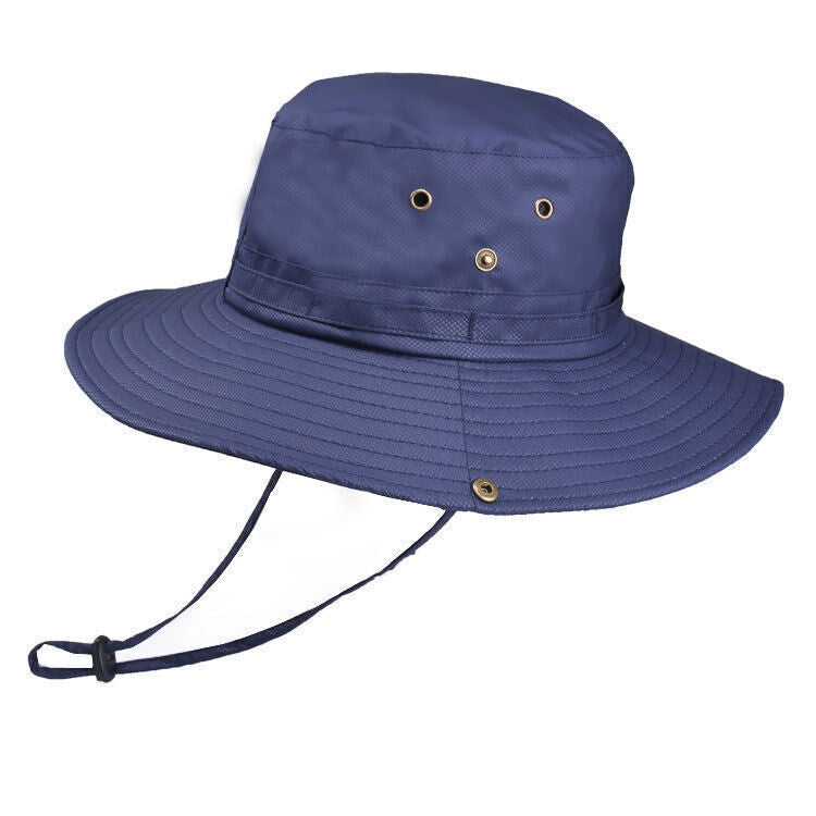 Sun Hat UV Protection Wide Brim Breathable Bucket Cap Summer Fishing Men Women