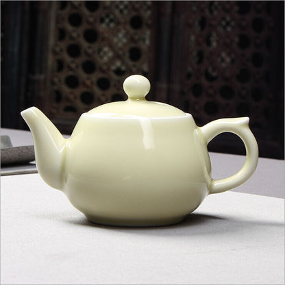 Celadon Teapot,jade Green Porcelain Small Teapot 3 Optional Colors 龙泉青瓷茶壶(弟窑)