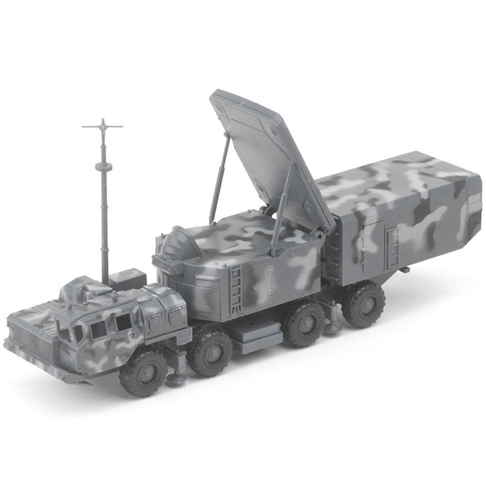 1:72 S-300 Russian Air Defense Missile Radar Vehicle Model Unassembled Kits Toy