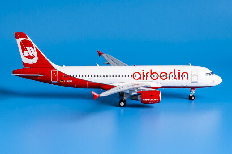 1:200 JC Wings Air Berlin AIRBUS A320 Passenger Aircraft Diecast Airplane Model