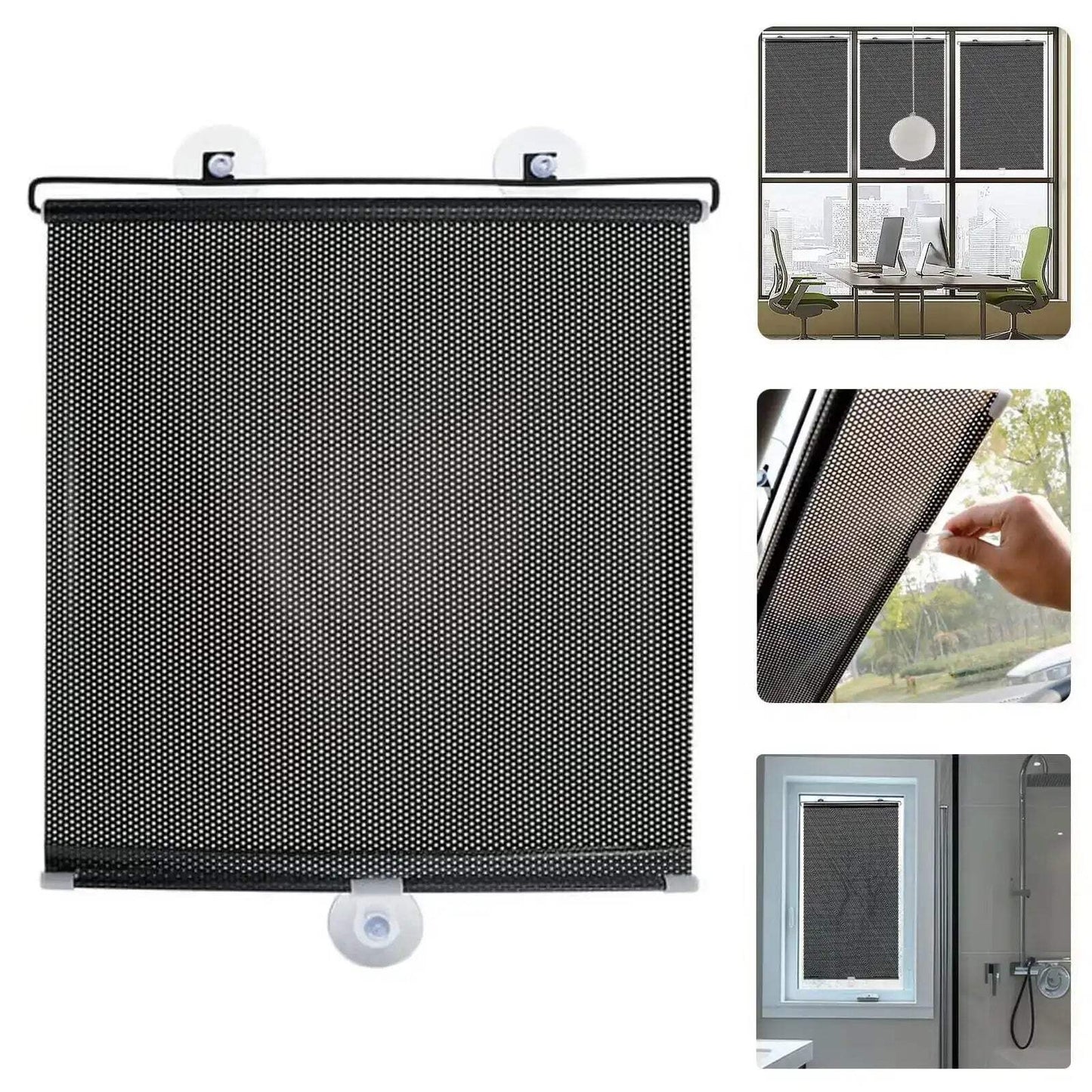 Blackout Roller Blinds | Nail-Free Privacy Curtains for Windows