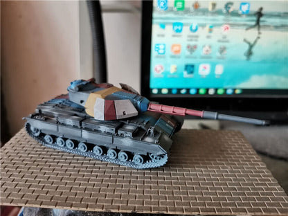 Homemade 1/72 British Super Conqueror Military Tank Camouflage Model Finished