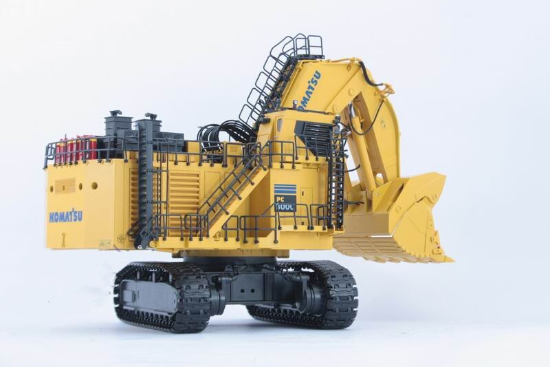 1:50 BYMO PC8000-11 Excavator Diesel Shovel Construction Machine Diecast Model