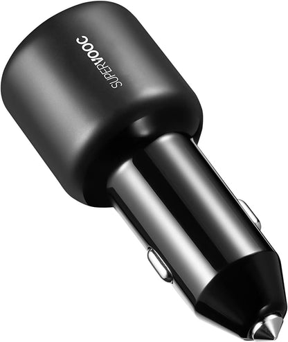 Original OPPO SuperVOOC 80W Super Flash Charge Car Charger (Model: CCB7JACH)