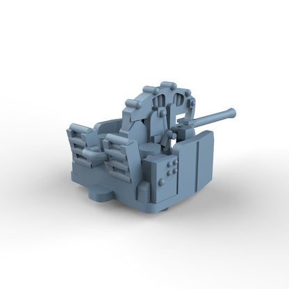 1/700 Model Upgrade Parts Germany Single-Mounted Bofors Model 58 40mm Autocannon