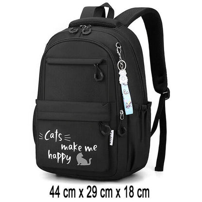 Girl Children Backpack School Bag Back Pack Pink Kid Child Schoolbag Class Kit