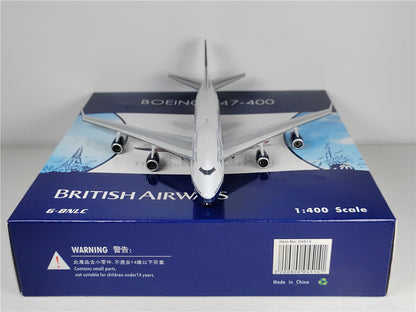1:400 Phoenix BRITISH AIRWAYS BOEING B747-400 Airplane Diecast Aircraft Model
