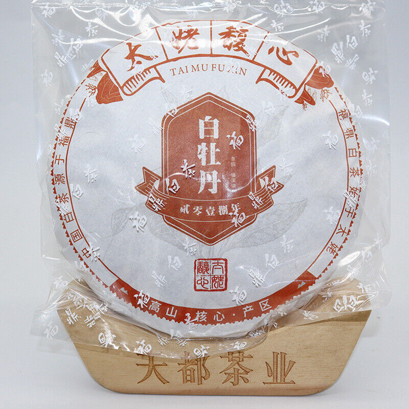 350g Fuding white tea peony tea cake Panxi Ming Qian spring tea floral fragrance