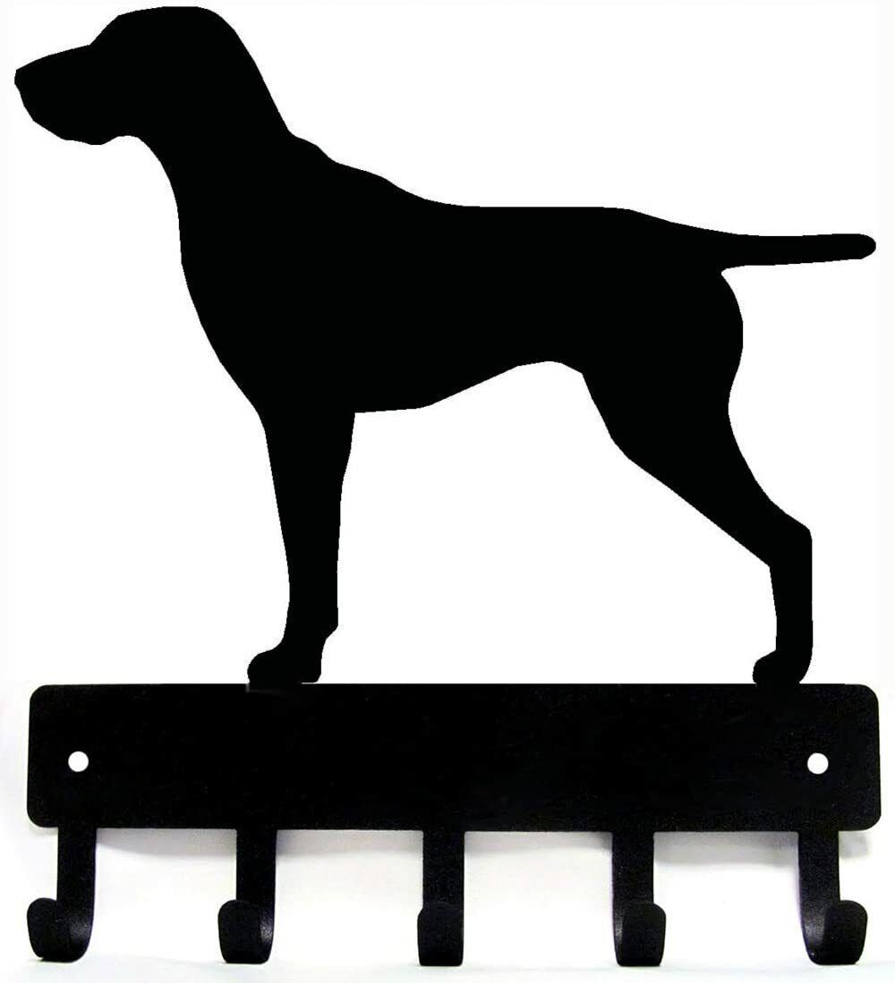 German Shorthaired Pointer Dog - Key Hooks & Keychain Holder - Metal Wall Art