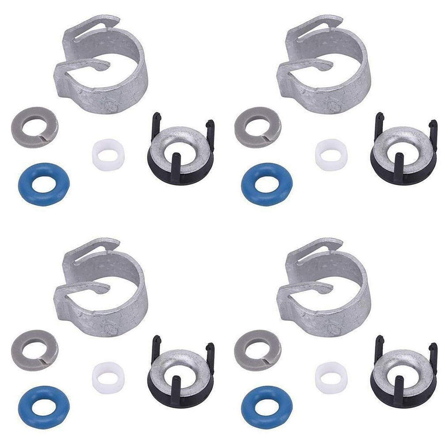 4 Sets Fuel Injector O-ring Seals Repair Part For VW Beetle Golf Passat CC EOS