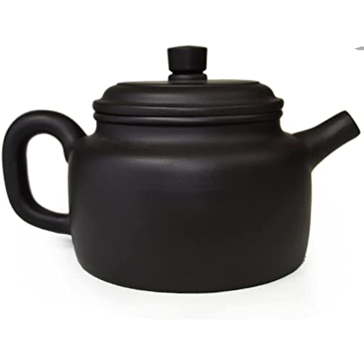 Teapot 200ml Chinese Yixing Clay Zisha Genuine Black Pot Infusers for Loose Tea