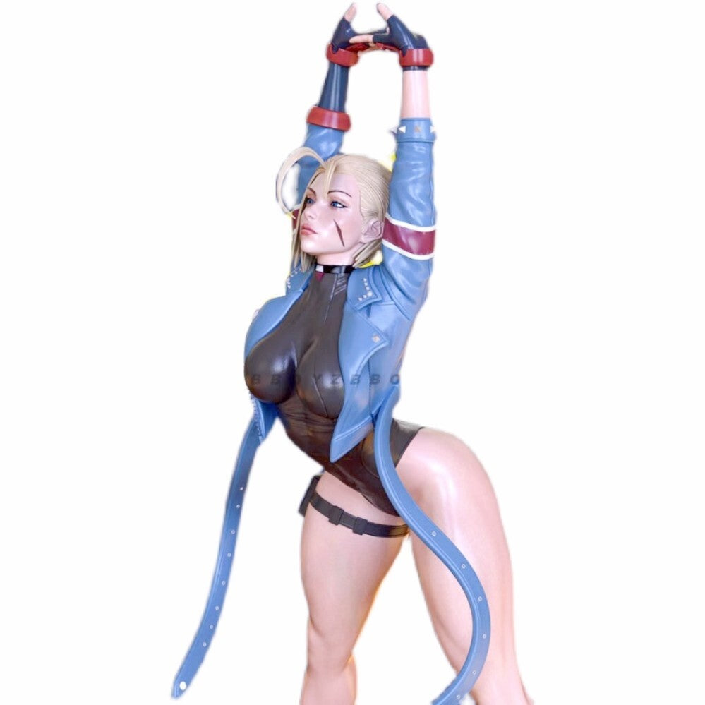 1/24 resin figure model Fantasy Street Fighter Girl Unassembled Unpainted