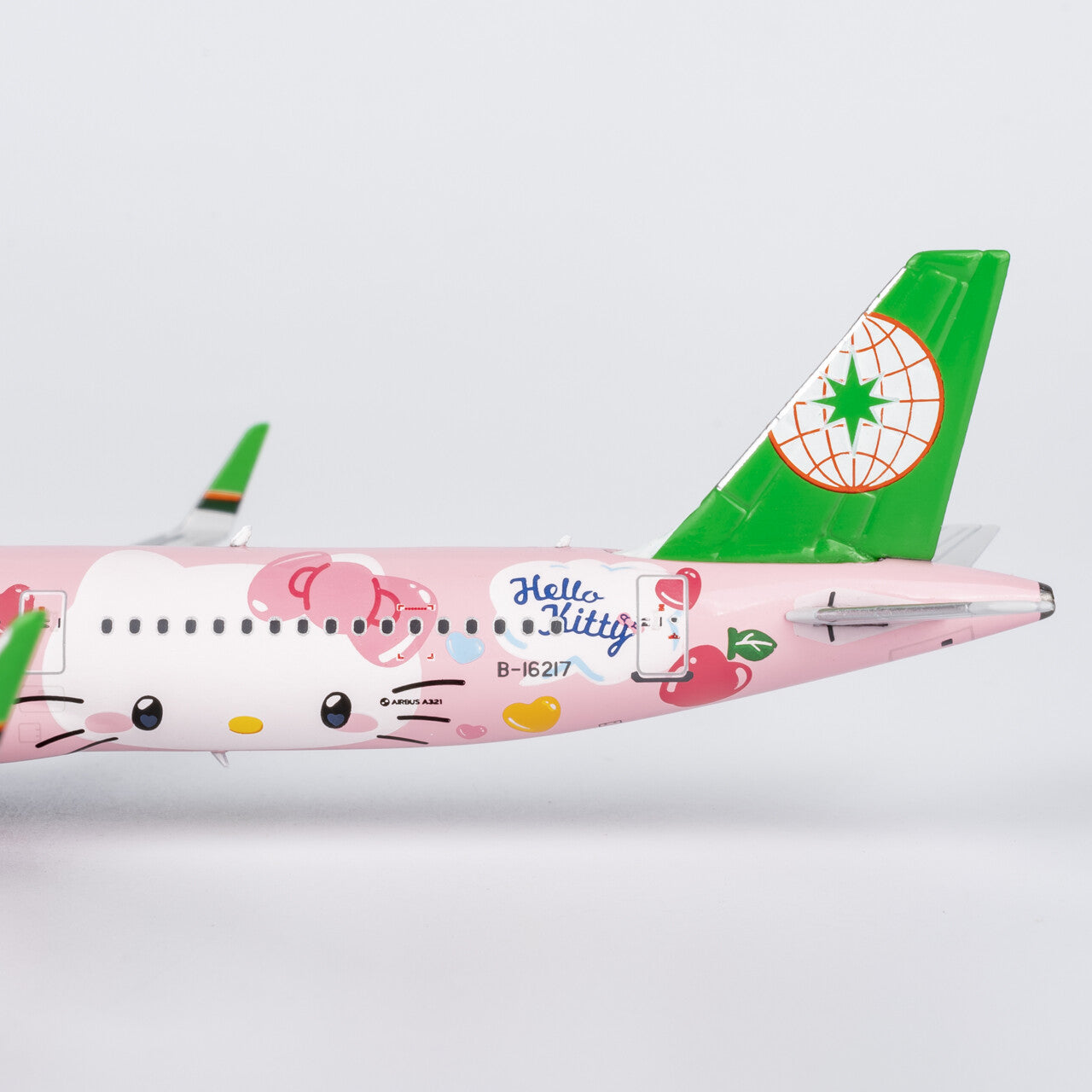 1:400 NGmodels EVA Air Airbus A321 Passenger Airplane Diecast Plane Model