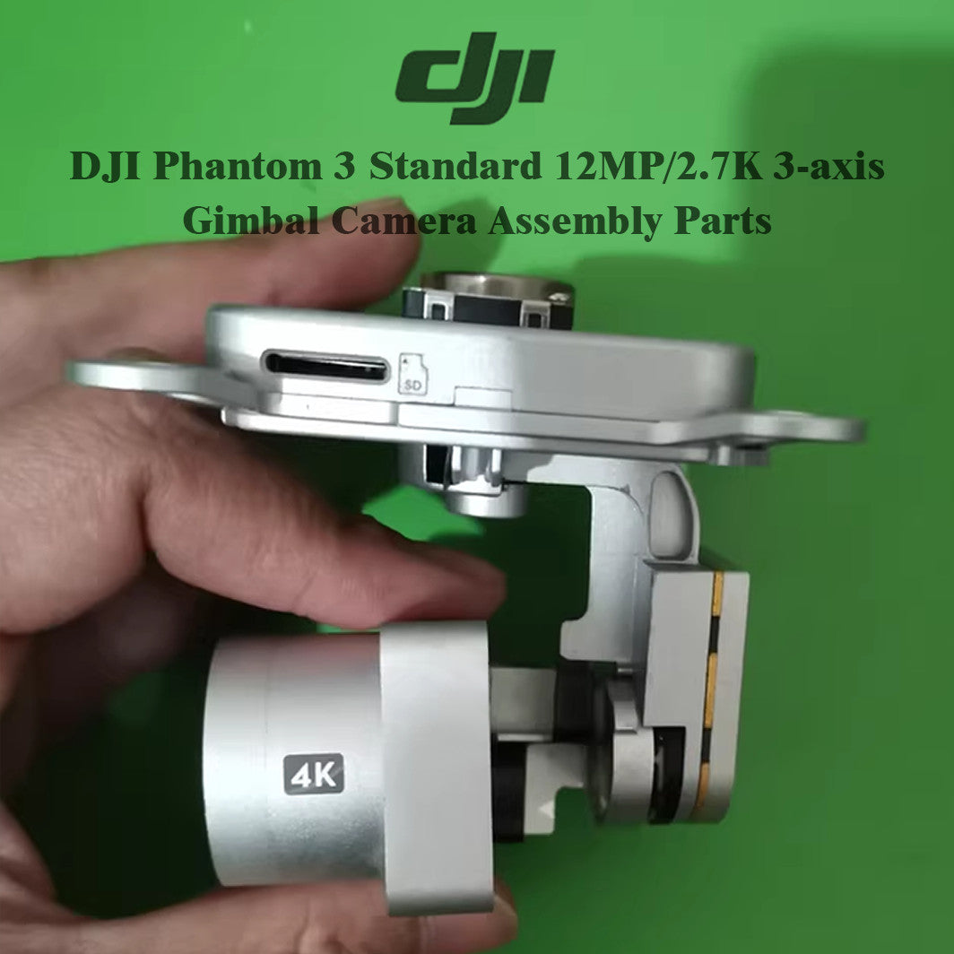 DJI Phantom 3 Standard 12MP 2.7K Gimbal Camera Assembly Parts – Compatible Only