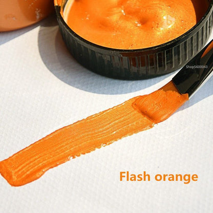 Acrylic Paint Metallic Waterproof Non-Fading Statue Candle Clothes Plaster Color