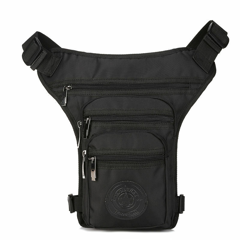 Military Male Hip Thigh Fanny Pack Camou Casual Shoulder Bag Nylon Waist Leg Bag