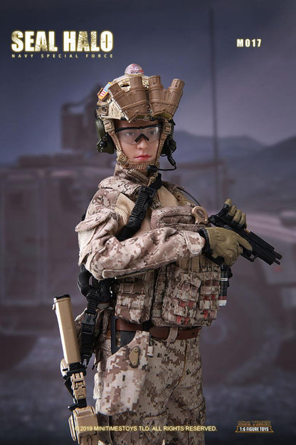 1/6 mini times toys US Navy SEALs HALO Operations Team Female Soldier Figure