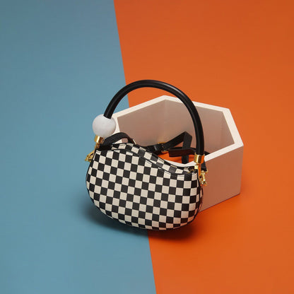 Strap Bag One Shoulder Handbag Crossbody Purse Elegant Shell Shaped 21*14*7*12CM