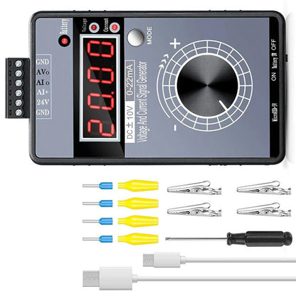 1Pcs Digital 4-20mA 0-10V Voltage Signal Generator 0-22mA Current Transmitter