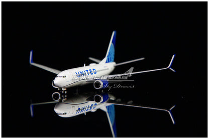 1:400 GeminiJets UNITED BOEING B737-700 Airplane Diecast Plane Aircraft Model