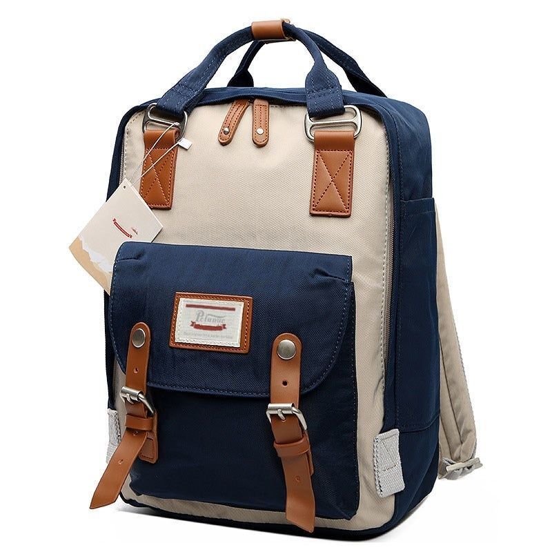 Backpack 14Inch Laptop Waterproof School Bags Traveling 38*28*13 CM Polyester