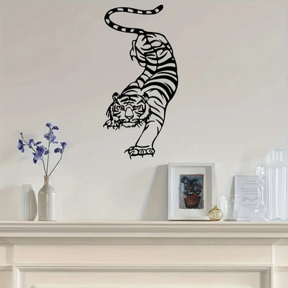 Black Beast Tiger Wall Decoration Perfect for Living Room Bedroom Waterproof