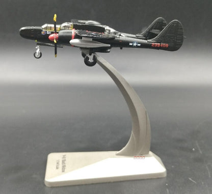 1:144 AF1 USA P61 Black Widow WWII Fighter Bomber Diecast Aircraft Plane Model