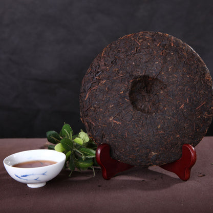 357g Black Tea Puerh Tea Cooked Tea China Yunnan Mountain Big Tree Health Drink
