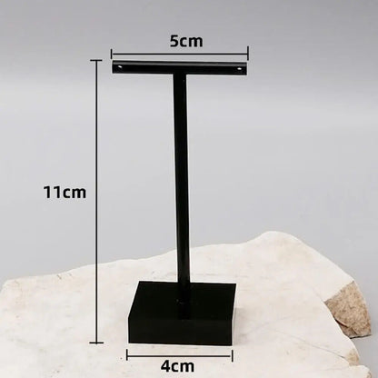 Jewelry Display Rack Clear Acrylic T Shape Drop Earrings Holder Organizer Stands
