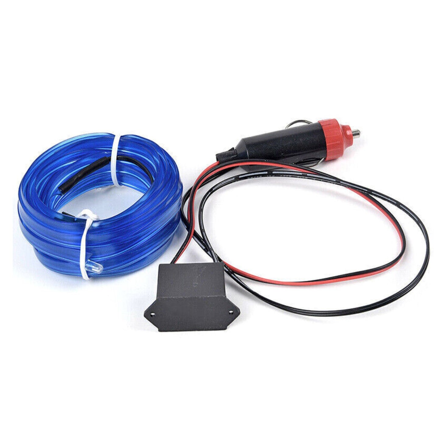 4M LED Car Interior Wire Neon String Strip Lights Atmosphere Glow Decor Lamp
