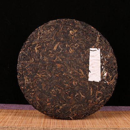 2007 ZhongCha CNNP Snow Print Aged Yunnan Pu-erh Tea Cake 357g Raw Pu'er Shen