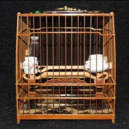 Premium Chinese Bamboo Wood White Eyed Birdcage