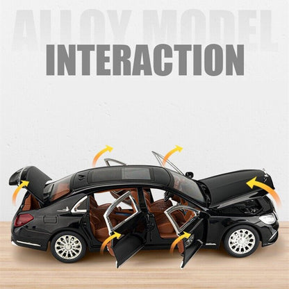 1:24 Mercedes-Benz E-Class E300 L Sports Diecast Model Car Alloy Toy Vehicle