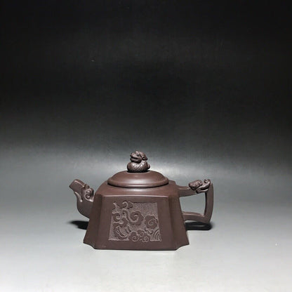 vintage chinese yixing purple clay teapot zisha ceremony fashion gift teaware