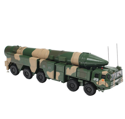 1: 35 China Dongfeng DF 21D Ballistic Missile Launch Vehicle Alloy Model