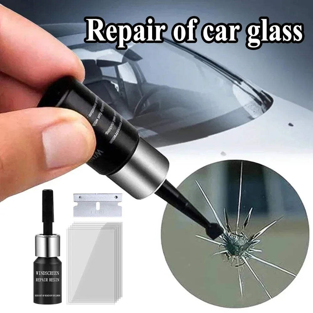 Car Windshield Crack Repair Kit – Fast Scratch Fix