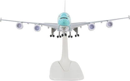 1:400 18cm A380 ANA Sea Turtle Metal Airplane Model Plane Toy Plane Model Green
