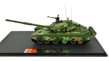 1:72 Chinese PLA ZTZ-99A Main Battle Tank Model Metal Diecast Armored Car 104