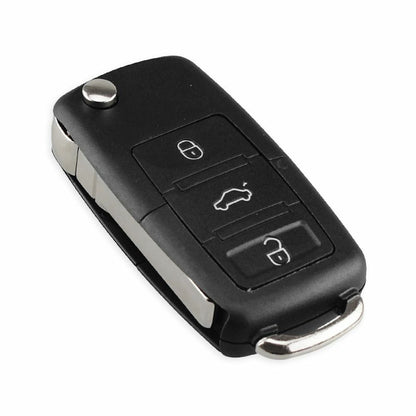 Car Key Shell For Volkswagen VW Jetta Golf Passat Skoda Flip Fold B5 B6 Beetle