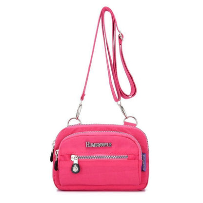 19*8*14CM Bags Small Purse Shoulder Bag Waterproof Nylon Crossbody Packs Handbag