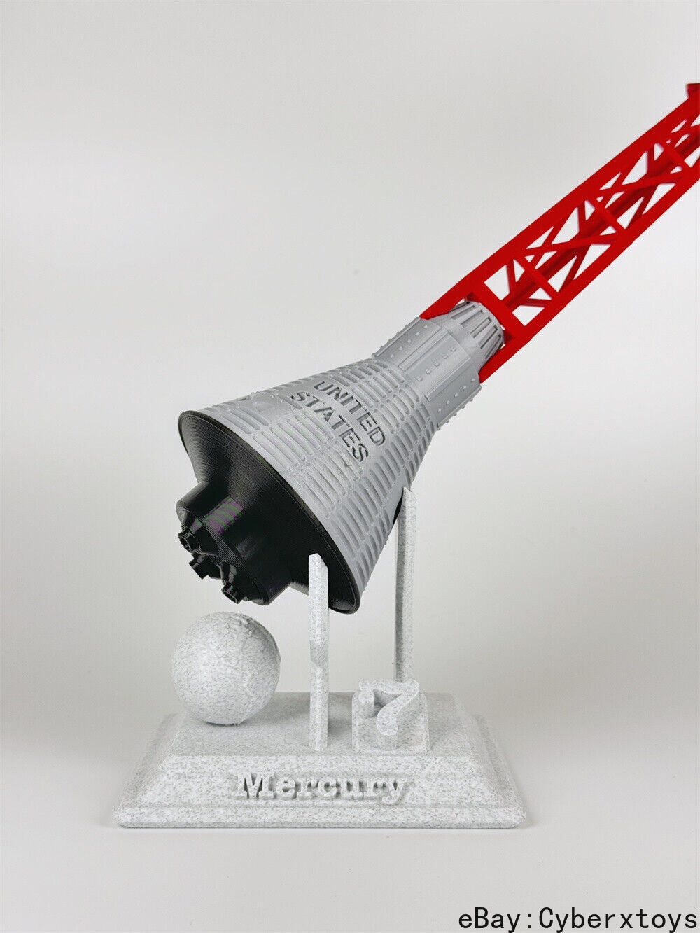 1:20 NASA Mercury-Redstone Launch Vehicle Rocket Model Finished Painted Product