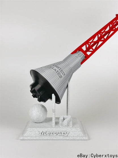 1:20 NASA Mercury-Redstone Launch Vehicle Rocket Model Finished Painted Product