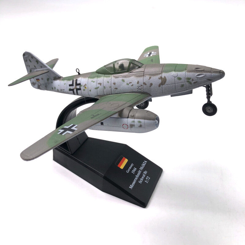 for Nsmodel WWII Germany Messerschmitt Me-262 Model Jet 1/72 diecast plane model