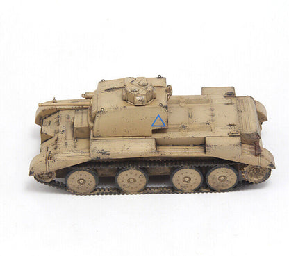 1/72 World War II UK A13Mk1 Covenantor Cruiser Tank CP0831 Desert Yellow Model