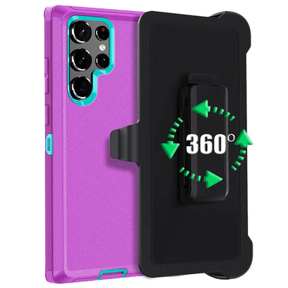 For Samsung Galaxy S22 Ultra Plus 5G Case Shockproof Clip Holster Phone Cover