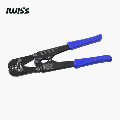 IWS-1608M Wire Rope Crimping Tool for Copper Aluminum Oval Sleeves Stop Sleeves