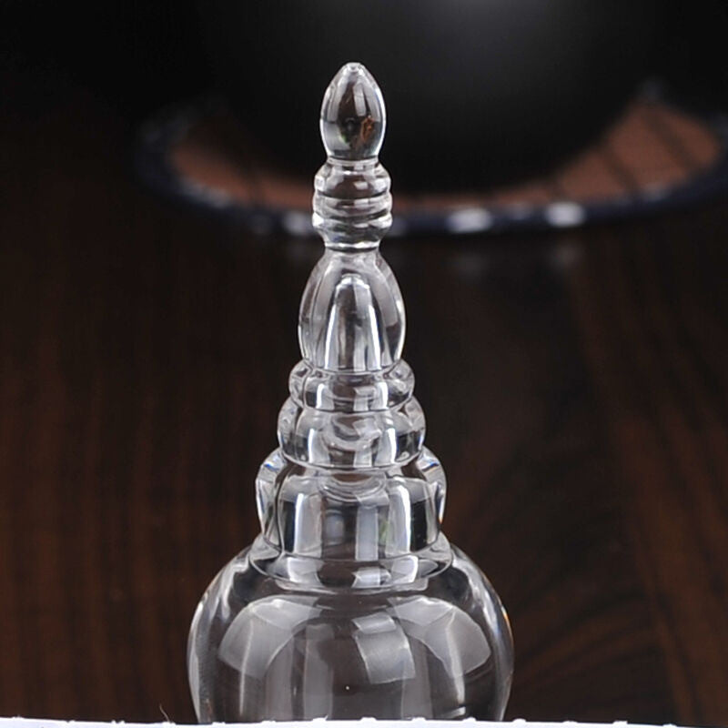 Tibetan Buddhism Crystal Stupa Buddhism Supplies Ornaments Pagoda
