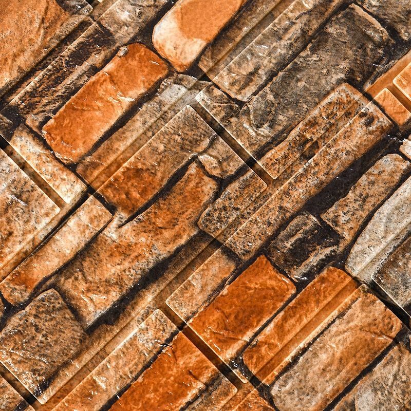 Brick Stickers Wall Decor 3D Living Room DIY Self-adhesive Waterproof Wallpapers