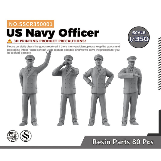 Yao's Studio SSCR350001 1/350 Model Upgrade Parts US Navy Officer