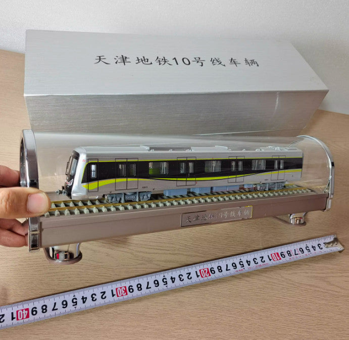1/68 Scale Tianjin Line 10 Lead Car Model Train Model Gift